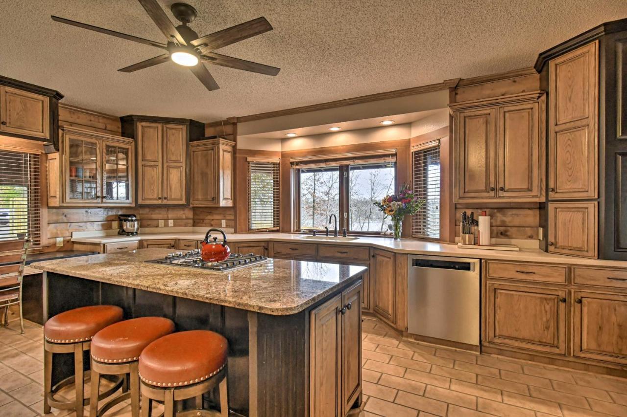 Hilltop Hot Springs Log Cabin With Hot Tub And Grill! Exterior foto